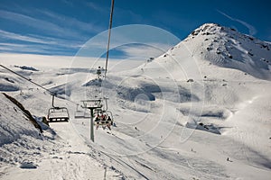 Chairlift from Formigal.