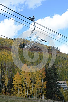 Chairlift of Purgatory, Colorado