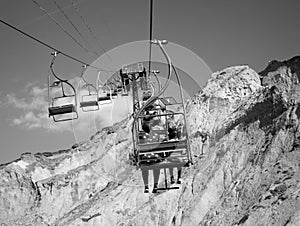 Chairlift up to the Top