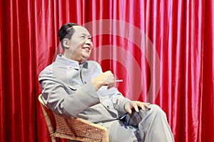 Chairman mao's wax figure