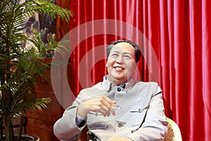 Chairman mao's wax figure