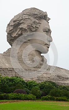 Chairman Mao statue in Changsha