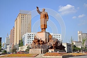 Chairman Mao Statue, Shenyang, China photo