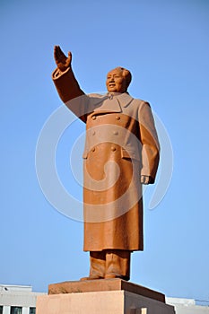 Chairman Mao Statue, Shenyang, China photo