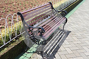 Chairs around tourist attractions