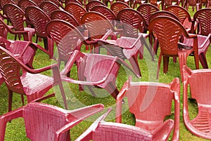 chairs arrangement, disorder