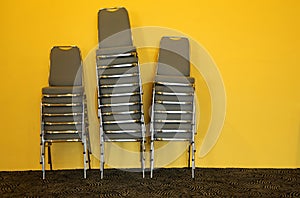 Chairs in banquette photo