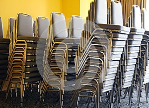 Chairs in banquette photo