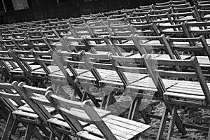 Chairs in black and white 3