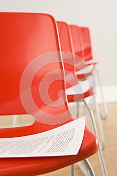 Chairs Laid Out For Conference photo