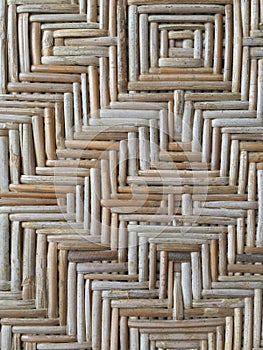 chairs made of woven bamboo, so beautiful!