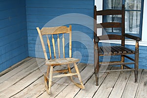 Chairs on a Porch