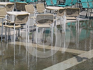 Chairs, St. Mark's Square, Venice