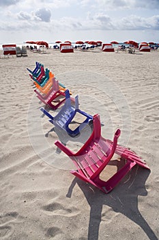 Chairs & Umbrellas in Miami