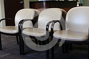 Chairs in waiting room