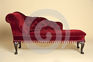 Chaise longue sofa seat