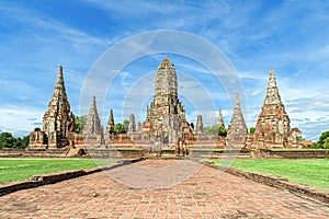 Chaiwatthanaram Temple of Ayutthaya Province. Ayutthaya Historic photo