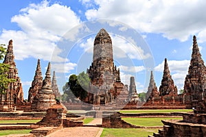 Chaiwatthanaram Temple in Ayutthaya,Thailand