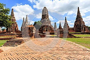 Chaiwatthanaram Temple in Ayutthaya,Thailand