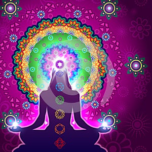 Chakra Meditation Mandala
