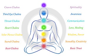 Chakras with Description photo