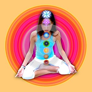 Chakras girl