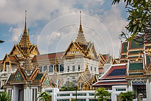 The Chakri Maha Prasat hall, The Grand Palace, Bangkok, Thailand