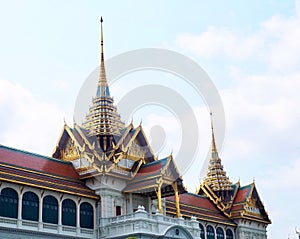 Chakri Maha Prasat Throne Hall in Bangkok, Thailand