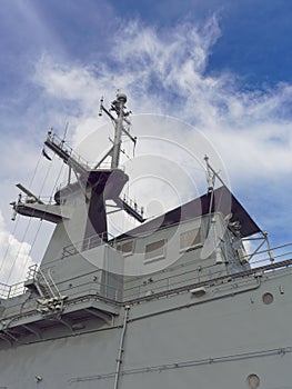 Chakri Naruebet Aircraft and Helicopter Carrier in Chonburi