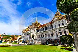 Chakri Throne Hall in the new view .