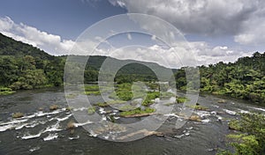 Chalakkudy river in southern Indian state of Kerala