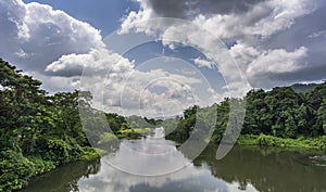 Chalakkudy river in southern Indian state of Kerala