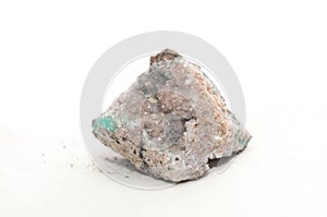 chalcedony on hemimorphite mineral sample