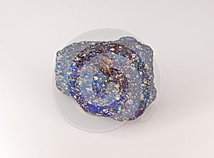 Chalcopyrite colorful crystal