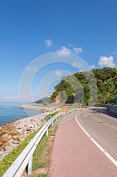 Chalerm Burapha Chonlathit Highway look from Noen Nangphaya View Point