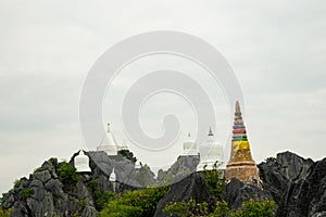 Chalermprakiat temple at Thailand