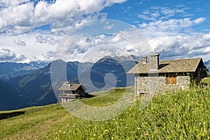 Chalet in the Italian Alps