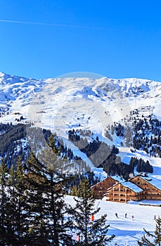 Chalet on the slopes of the valley Meribel