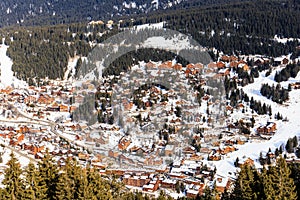 Chalet on the slopes of the valley Meribel. Ski Resort Meribel