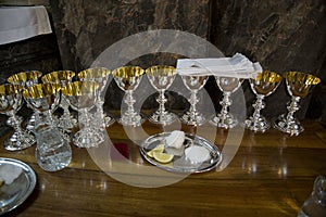 Chalice at a holy communion