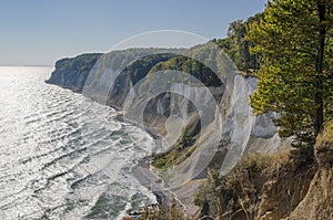 Chalk cliff photo