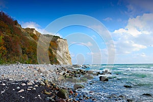 Chalk cliffs (Ruegen, Germany)