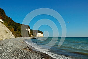 Chalk cliffs (Ruegen, Germany)