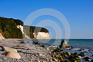 Chalk cliffs (Ruegen, Germany)