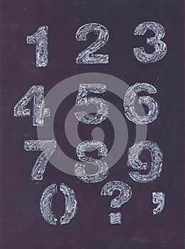 Chalk numbers
