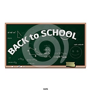 Chalkboard - back to school