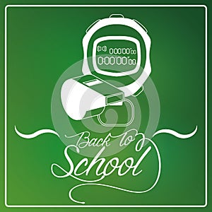 Chalkboard Background With A Drawing