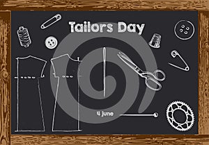 Chalkboard Tailors Day