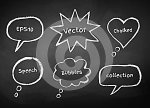 Chalked bubble-talks