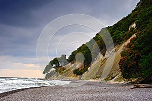 Chalks cliff (Ruegen, Germany)